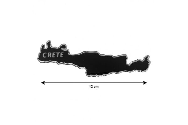 Race Axion ΚΡΗΤΗ ΑΥΤΟΚΟΛΛΗΤΟ 12 cm ΜΑΥΡΟ/ΧΡΩΜΙΟ ΜΕ ΕΠΙΚΑΛΥΨΗ ΕΠΟΞΕΙΔΙΚΗΣ ΡΥΤΙΝΗΣ (ΥΓΡΟ ΓΥΑΛΙ) - 1 ΤΕΜ. - Image 2