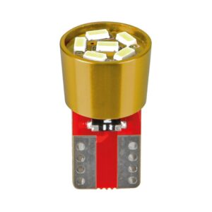 Lampa T10 W5W 24V W2,1x9,5d 24lm 6SMD LED ΠΟΡΤΟΚΑΛΙ (ΚΑΡΦΩΤΟ-ΔΙΠΛΗΣ ΠΟΛΙΚΟΤΗΤΑΣ CAN-BUS) 2ΤΕΜ.
