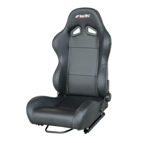 Simoni Racing ΚΑΘΙΣΜΑ TAZIO BLACK ΑΝΑΚΛΙΝΟΜΕΝΟ ΜΑΥΡΟ ΟΙΚΟΛΟΓΙΚΟ ΔΕΡΜΑ (ΧΩΡΙΣ ΣΙΔΗΡΟΔΡΟΜΟ) SIMONI RACING – 1 ΤΕΜ.