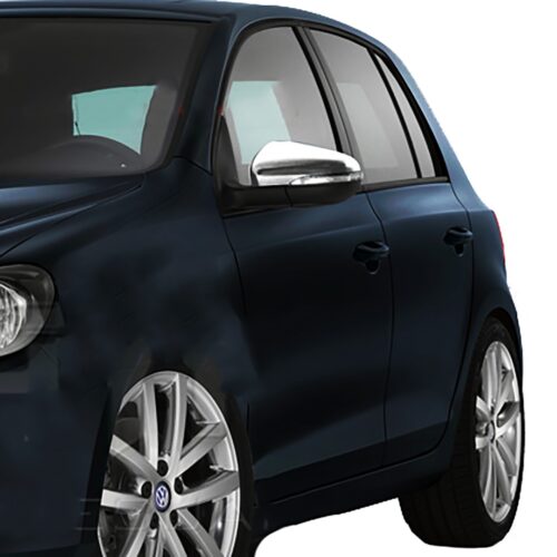 S-dizayn ΚΑΠΑΚΙΑ ΚΑΘΡΕΠΤΗ ΧΡΩΜΙΟΥ ΜΕΤΑΛΛΙΚΑ ΓΙΑ VW GOLF 6 5D 2010-2013 ΧΡΩΜΙΟ ΜΕΤΑΛΛΙΚΑ