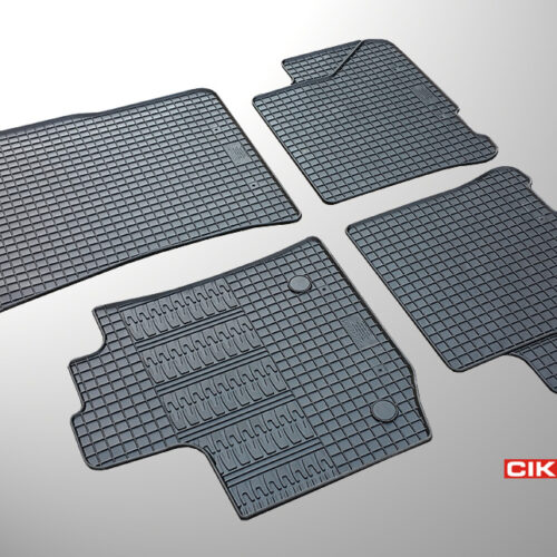 Cik ΜΑΡΚΕ ΠΑΤΑΚΙΑ ΣΕ ΣΚΑΦΗ ΛΑΣΤΙΧΟ ΓΙΑ DACIA DOKKER 2012-2021 / DACIA LODGY 2012+ ΣΕ ΜΑΥΡΟ ΧΡΩΜΑ ΜΕ ΚΟΥΜΠΩΜΑΤΑ CIK – 4 ΤΕΜ.