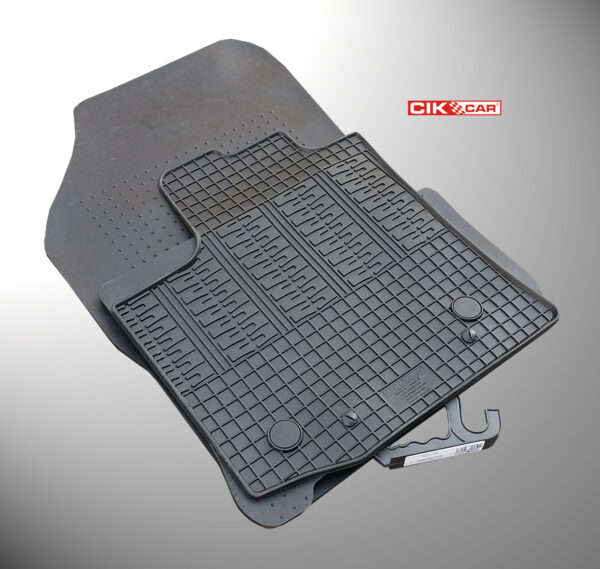 Cik ΜΑΡΚΕ ΠΑΤΑΚΙΑ ΣΕ ΣΚΑΦΗ ΛΑΣΤΙΧΟ ΓΙΑ DACIA DOKKER 2012-2021 / DACIA LODGY 2012+ ΣΕ ΜΑΥΡΟ ΧΡΩΜΑ ΜΕ ΚΟΥΜΠΩΜΑΤΑ CIK - 4 ΤΕΜ. - Image 4