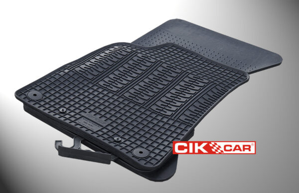 Cik ΜΑΡΚΕ ΠΑΤΑΚΙΑ ΣΕ ΣΚΑΦΗ ΛΑΣΤΙΧΟ ΓΙΑ AUDI A6 2011-2018 / A7 2010-2018 ΣΕ ΜΑΥΡΟ ΧΡΩΜΑ ΜΕ ΚΟΥΜΠΩΜΑΤΑ CIK - 4 ΤΕΜ. - Image 3