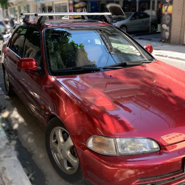 MENABO KIT ΜΕ ΜΠΑΡΕΣ ΟΡΟΦΗΣ ΓΙΑ HONDA CIVIC VI SEDAN 4D 1996-2001 ΑΛΟΥΜΙΝΙΟΥ TEMA MENABO (AL1-3360-FIX026G)-2 ΤΕΜ. - Image 2