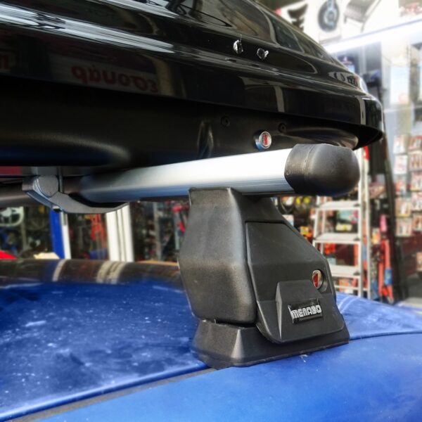 MENABO KIT ΜΕ ΜΠΑΡΕΣ ΟΡΟΦΗΣ ΓΙΑ MAZDA 3 5D 2003-2013 ΑΛΟΥΜΙΝΙΟΥ ΚΑΙ ΜΠΑΓΚΑΖΙΕΡΑ ΟΡΟΦΗΣ MANIA 460 DUO MENABO (AL2-3360/MB-FIX509FP-3290/MB-3540/MB) - Image 3