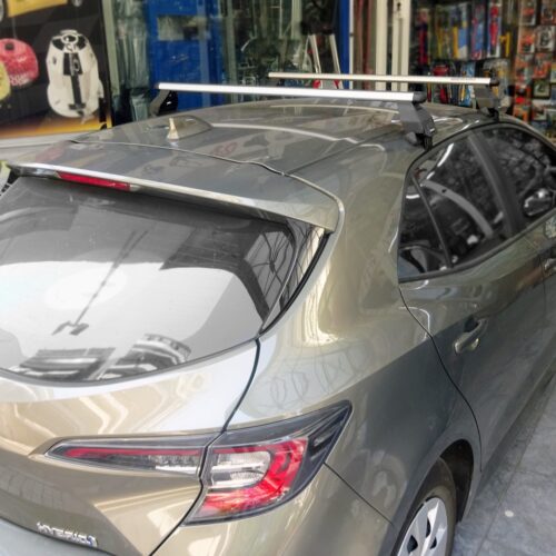 MENABO KIT ΜΕ ΜΠΑΡΕΣ ΟΡΟΦΗΣ ΓΙΑ TOYOTA AURIS / COROLLA E210 HTB / TOURING SPORTS 5D 2018+ ΑΛΟΥΜΙΝΙΟΥ TEMA MENABO (AL1-3360-FIX048G)-2 ΤΕΜ.