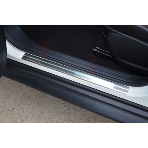 Omtec ΜΑΡΣΠΙΕ ΓΙΑ NISSAN JUKE 2010+ ΕΣΩΤΕΡΙΚΑ ΧΡΩΜΙΟ 2ΤΕΜ. - Image 2
