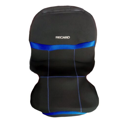 Race Axion ΗΜΙΚΑΛΥΜΜΑΤΑ ΚΑΘΙΣΜΑΤΩΝ BUCKET RECARO ΜΑΥΡΟ/ΜΠΛΕ ΜΕ ΥΠΟΔΟΧΗ ΠΡΟΣΚΕΦΑΛΟΥ VELCRO & ΠΡΟΣΚΕΦΑΛΑ – 2 ΤΕΜ.