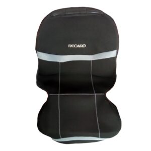 Race Axion ΗΜΙΚΑΛΥΜΜΑΤΑ ΚΑΘΙΣΜΑΤΩΝ BUCKET RECARO ΜΑΥΡΟ/ΓΚΡΙ ΜΕ ΥΠΟΔΟΧΗ ΠΡΟΣΚΕΦΑΛΟΥ VELCRO & ΠΡΟΣΚΕΦΑΛΟ - 2 ΤΕΜ.