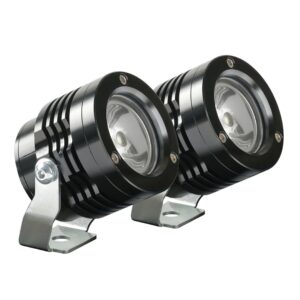 Lampa ΠΡΟΒΟΛΕΙΣ ΣΤΡΟΓΓΥΛΟΙ  ΜΕ ΒΑΣΗ O-LUX 1LED SMD 6000K 1800LM 12V 18W  ΚΑΡΦΙ 36Δχ68Υχ55Β mm  ΜΑΥΡΑ 2 ΤΕΜ