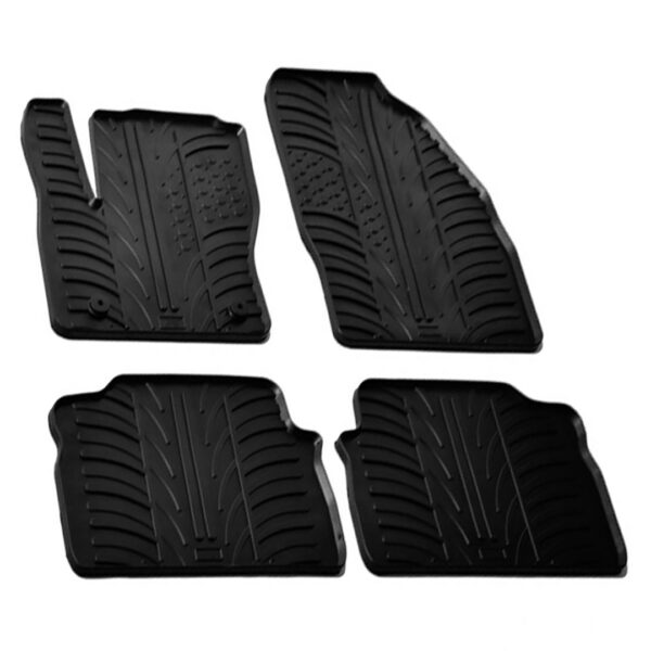 Lampa ΜΑΡΚΕ ΠΑΤΑΚΙΑ ΣΕ ΣΚΑΦΗ ΛΑΣΤΙΧΟ ΓΙΑ FORD KUGA 06/2008-02/2013 SUMISURA ΣΕ ΜΑΥΡΟ ΧΡΩΜΑ ME ΚΟΥΜΠΩΜΑΤΑ LAMPA - 4 ΤΕΜ.