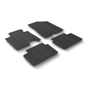 Lampa ΠΑΤΑΚΙΑ ΣΕ ΣΚΑΦΗ ΛΑΣΤΙΧΟ ΓΙΑ KIA CEED 5D 2012-09/2018 / HYUNDAI I30 SW 3D / 5D 2012-04/2017 SUMISURA ΣΕ ΜΑΥΡΟ ΧΡΩΜΑ ME ΚΟΥΜΠΩΜΑΤΑ LAMPA - 4 ΤΕΜ.