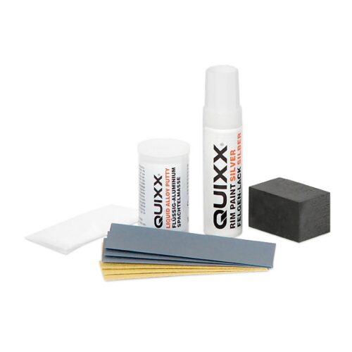 Lampa KIT ΕΠΙΣΚΕΥΗΣ ΓΙΑ ΖΑΝΤΕΣ ΑΛΟΥΜΙΝΙΟΥ (16 gr + 12 ml) WHEEL REPAIR KIT QUIXX
