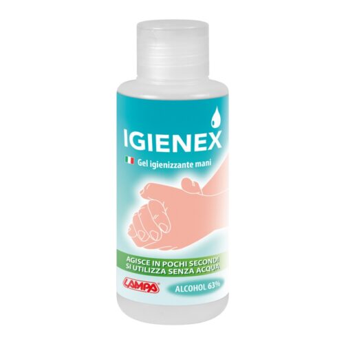 Lampa ΑΝΤΙΣΗΠΤΙΚΟ ΤΖΕΛ ΧΕΡΙΩΝ IGIENEX (63% ΑΛΚΟΟΛΗ) 150ml