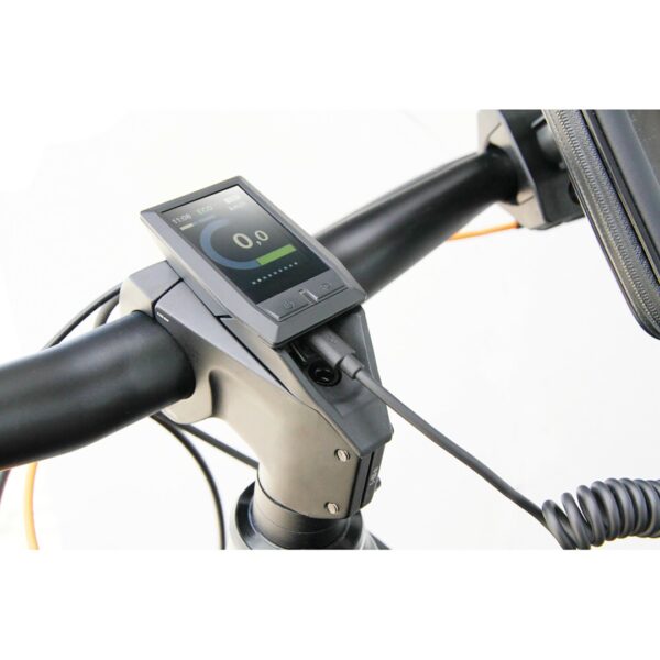 Lampa ΚΑΛΩΔΙΟ ΦΟΡΤΙΣΗΣ E-BIKE SPRING MICRO USB-TYPE-C ΣΠΙΡΑΛ 25-100cm - Image 3