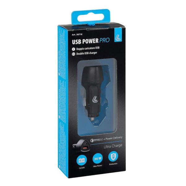 Lampa ΦΟΡΤΙΣΤΗΣ ΑΝΑΠΤΗΡΑ ΜΕ 2 USB-C/USB- A 12/24V 36W LED FAST CHARGE - Image 4