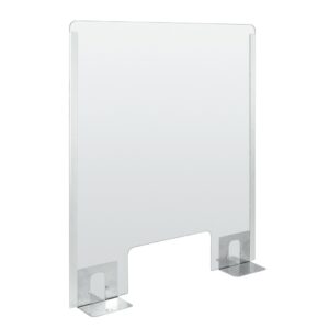 Lampa ΠΡΟΣΤΑΤΕΥΤΙΚΟ ΔΙΑΧΩΡΙΣΤΙΚΟ ΤΖΑΜΙ PLEXIGLASS 3mm 66x76cm ΜΕ ΤΡΥΠΑ ΚΑΙ ΒΑΣΕΙΣ ΣΤΗΡΙΞΗΣ ΑΛΟΥΜΙΝΙΟΥ