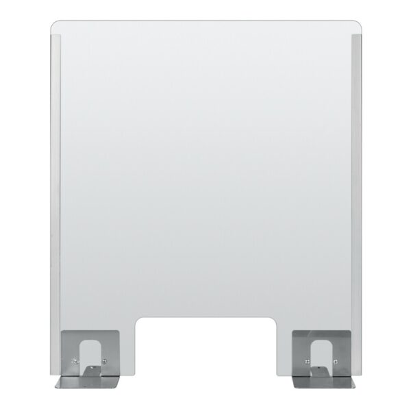 Lampa ΠΡΟΣΤΑΤΕΥΤΙΚΟ ΔΙΑΧΩΡΙΣΤΙΚΟ ΤΖΑΜΙ PLEXIGLASS 3mm 66x76cm ΜΕ ΤΡΥΠΑ ΚΑΙ ΒΑΣΕΙΣ ΣΤΗΡΙΞΗΣ ΑΛΟΥΜΙΝΙΟΥ - Image 2