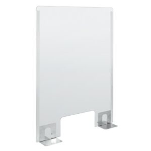 Lampa ΠΡΟΣΤΑΤΕΥΤΙΚΟ ΔΙΑΧΩΡΙΣΤΙΚΟ ΤΖΑΜΙ PLEXIGLASS 3mm 66x96cm ΜΕ ΤΡΥΠΑ ΚΑΙ ΒΑΣΕΙΣ ΣΤΗΡΙΞΗΣ ΑΛΟΥΜΙΝΙΟΥ