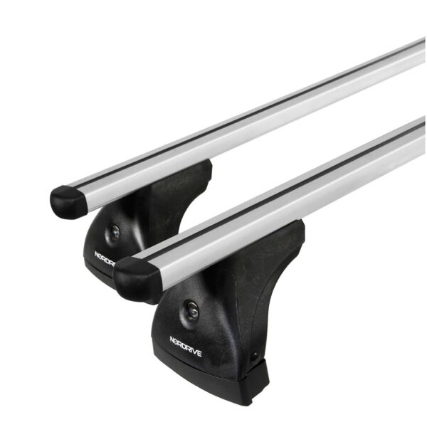 Nordrive ΜΠΑΡΕΣ ΟΡΟΦΗΣ ΑΛΟΥΜΙΝΙΟΥ (L) 127cm HELIO 2 ΤΕΜ. max90kg - Image 2