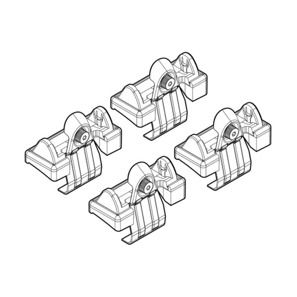 Nordrive ΑΚΡΑ ΓΙΑ ΜΠΑΡΕΣ NORDRIVE ΓΙΑ TOYOTA COROLLA 5D 01/02-12/07 KIT