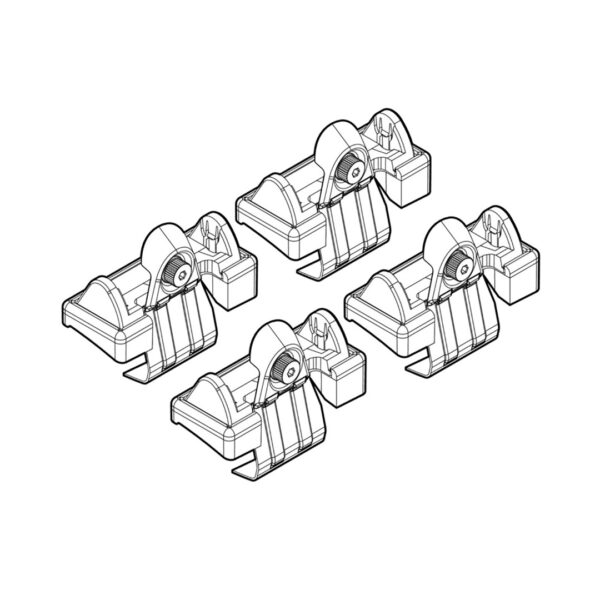 Nordrive ΑΚΡΑ ΓΙΑ ΜΠΑΡΕΣ NORDRIVE ΓΙΑ SKODA OCTAVIA 5 09/04+ KIT