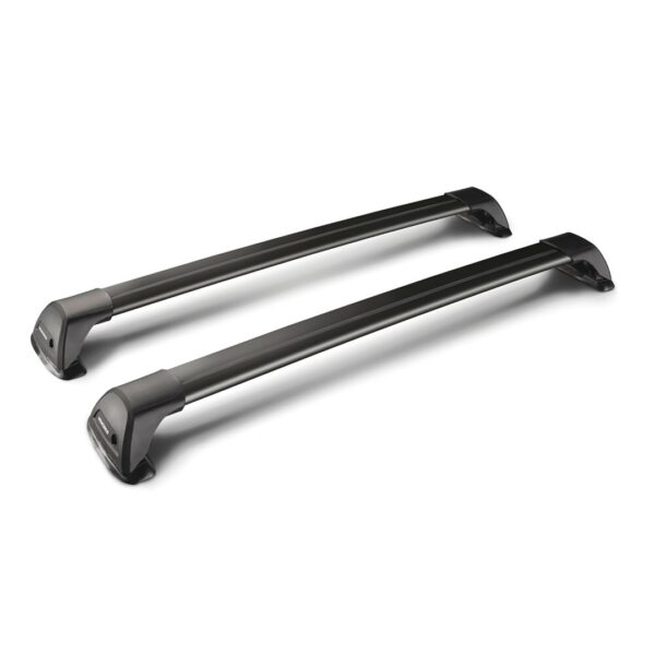 YAKIMA ΜΠΑΡΕΣ ΟΡΟΦΗΣ ΑΛΟΥΜΙΝΙΟΥ ΜΑΥΡΗ YAKIMA FLUSH BAR STANDARD 105cm ΜΕ ΚΛΕΙΔΙ - 2 TEM.