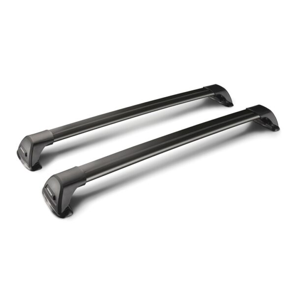 YAKIMA ΜΠΑΡΕΣ ΟΡΟΦΗΣ ΑΛΟΥΜΙΝΙΟΥ ΜΑΥΡΗ YAKIMA FLUSH BAR STANDARD 120cm ΜΕ ΚΛΕΙΔΙ - 2 TEM.