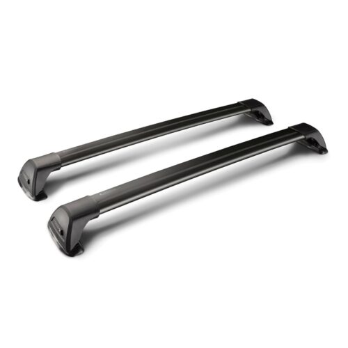 YAKIMA ΜΠΑΡΕΣ ΟΡΟΦΗΣ ΑΛΟΥΜΙΝΙΟΥ ΜΑΥΡΗ YAKIMA FLUSH MIXED 110+115cm ΜΕ ΚΛΕΙΔΙ – 2 TEM.
