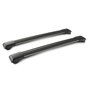 YAKIMA ΜΠΑΡΕΣ ΟΡΟΦΗΣ ΑΛΟΥΜΙΝΙΟΥ ΜΑΥΡΗ RAIL BAR STANDARD 91cm 2ΤΕΜ. ΜΕ ΚΛΕΙΔΙ
