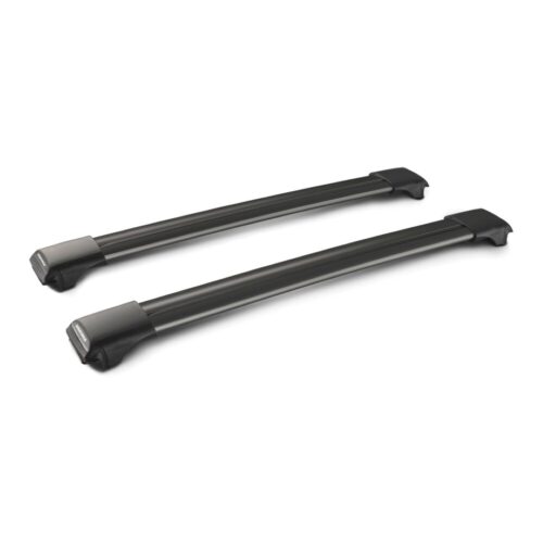 YAKIMA ΜΠΑΡΕΣ ΟΡΟΦΗΣ ΑΛΟΥΜΙΝΙΟΥ ΜΑΥΡΗ RAIL BAR MIXED 85+91cm 2ΤΕΜ. ΜΕ ΚΛΕΙΔΙ
