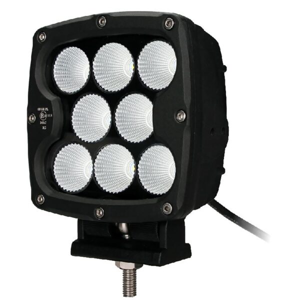M-Tech ΠΡΟΒΟΛΕΑΣ ΟΔΗΓΗΣΗΣ LED DRIVING LIGHTS  ΜΑΥΡΟΣ 10-32V 80W 5600lm 8 CREE LED ΤΕΤΡΑΓΩΝΟΣ (130 x 130 x 86 mm) M-TECH - Image 2
