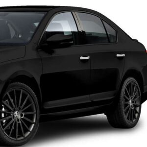 S-dizayn ΧΕΡΟΥΛΙΑ ΠΟΡΤΑΣ ΓΙΑ SKODA OCTAVIA 3 A7 2013+  ΧΡΩΜΙΟ ΜΕΤΑΛΛΙΚΑ