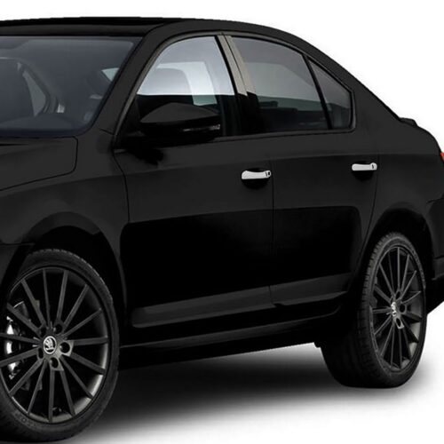 S-dizayn ΧΕΡΟΥΛΙΑ ΠΟΡΤΑΣ ΓΙΑ SKODA OCTAVIA 3 A7 2013+  ΧΡΩΜΙΟ ΜΕΤΑΛΛΙΚΑ