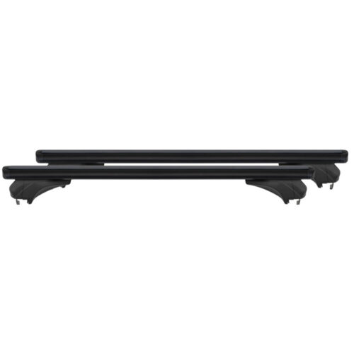 MENABO ΜΠΑΡΕΣ ΑΛΟΥΜΙΝΙΟΥ SONIC BLACK 120cm ΣΕ ΜΑΥΡΟ ΧΡΩΜΑ ΓΙΑ ΟΡΟΦΗ ΜΕ FLUSH ΚΑΙ RAISED RAILS MENABO – 2 ΤΕΜ.