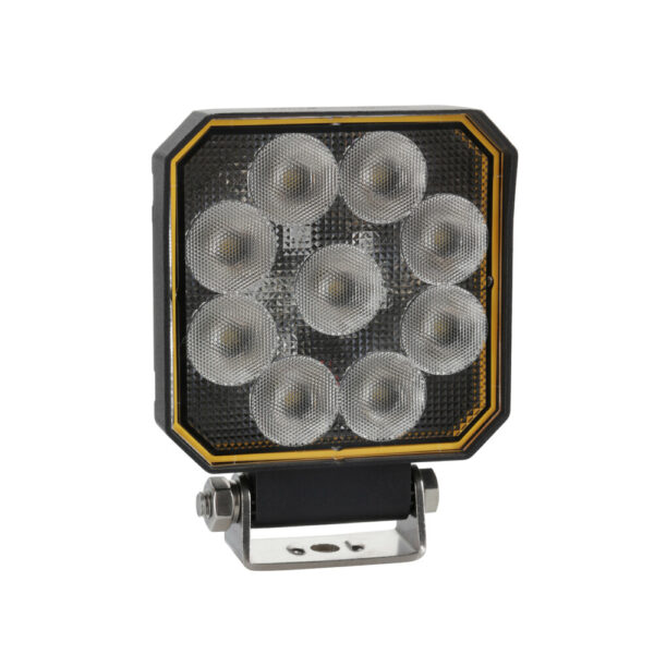 Lampa ΠΡΟΒΟΛΕΑΣ ΕΡΓΑΣΙΑΣ WL-30 10/30V 15W 1500lm 6.000k 9LED COMBO (ΔΙΑΘΛΑΣΗΣ) ΤΕΤΡΑΓΩΝΟΣ 130x110mm LAMPA - 1 τεμ. - Image 2