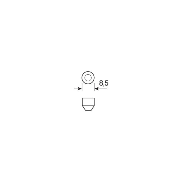 Lampa ΛΑΜΠΑΚΙ ΠΛΑΦΟΝΙΕΡΑΣ 24/28V 11x43mm 205lm 12xSMD LED ΠΡΑΣΙΝΟ ΔΙΠΛΗΣ ΠΟΛΙΚΟΤΗΤΑΣ LAMPA - 20 ΤΕΜ. - Image 3