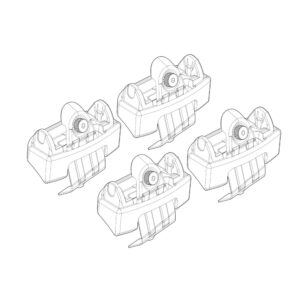 Nordrive ΑΚΡΑ ΓΙΑ ΜΠΑΡΕΣ NORDRIVE ΓΙΑ AUDI A3 SPORTBACK 5D 05/2020+