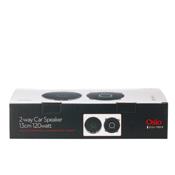 Osio ΗΧΕΙΑ 2 ΔΡΟΜΩΝ 5,25inc 130mm ΣΤΡΟΓΓΥΛΑ 120W 86dB OSIO - 2 ΤΕΜ. - Image 4