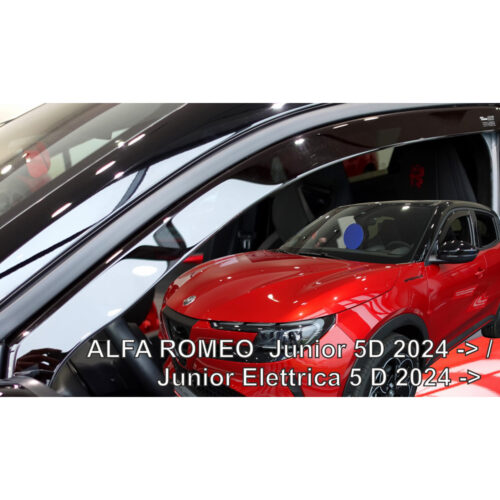 Heko ΑΝΕΜΟΘΡΑΥΣΤΕΣ ΓΙΑ ALFA ROMEO JUNIOR 5D 2024+ ΖΕΥΓΑΡΙ ΑΠΟ ΕΥΚΑΜΠΤΟ ΦΙΜΕ ΠΛΑΣΤΙΚΟ HEKO – 2 ΤΕΜ.