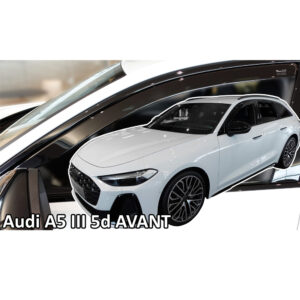Heko ΑΝΕΜΟΘΡΑΥΣΤΕΣ ΓΙΑ AUDI A5 B10 5D 2024+ ΖΕΥΓΑΡΙ ΑΠΟ ΕΥΚΑΜΠΤΟ ΦΙΜΕ ΠΛΑΣΤΙΚΟ HEKO - 2 ΤΕΜ