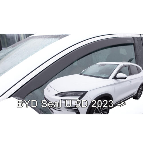 Heko ΑΝΕΜΟΘΡΑΥΣΤΕΣ ΓΙΑ BYD SEAL U 5D 2023+ ΖΕΥΓΑΡΙ ΑΠΟ ΕΥΚΑΜΠΤΟ ΦΙΜΕ ΠΛΑΣΤΙΚΟ HEKO – 2 ΤΕΜ.