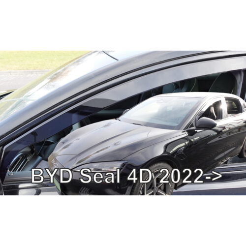 Heko ΑΝΕΜΟΘΡΑΥΣΤΕΣ ΓΙΑ BYD SEAL 4D 2022+ ΣΕΤ ΑΥΤΟΚΙΝΗΤΟΥ ΑΠΟ ΕΥΚΑΜΠΤΟ ΦΙΜΕ ΠΛΑΣΤΙΚΟ HEKO – 4 ΤΕΜ.