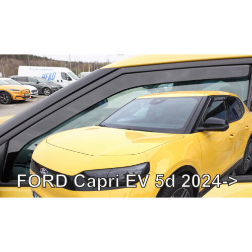 Heko ΑΝΕΜΟΘΡΑΥΣΤΕΣ ΓΙΑ FORD CAPRI EV 5D 2024+ ΖΕΥΓΑΡΙ ΑΠΟ ΕΥΚΑΜΠΤΟ ΦΙΜΕ ΠΛΑΣΤΙΚΟ HEKO – 2 ΤΕΜ