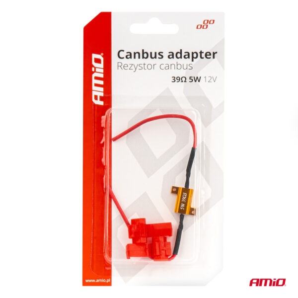 Amio ΑΝΤΙΣΤΑΣΗ CAN-BUS 12V 5W 39Ω (CANCELLER) AMIO - 1 τεμ. - Image 4