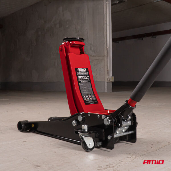Amio ΓΡΥΛΟΣ ΥΔΡΑΥΛΙΚΟΣ ΜΕ ΡΟΔΕΣ 3.000KG (ΥΨΟΣ 75-510mm) - 1 Τεμ. - Image 2