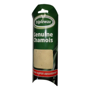 CarPlan ΔΕΡΜΑ ΓΝΗΣΙΟ ΣΑΜΟΥΑ (CHAMOIS) 31x49cm (ΠΕΤΣΙ) CARPLAN TRIPLEWAX LEATHER GENUINE CHAMOIS