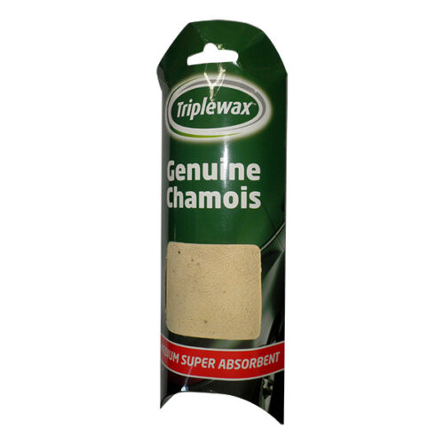 CarPlan ΔΕΡΜΑ ΓΝΗΣΙΟ ΣΑΜΟΥΑ (CHAMOIS) 31x49cm (ΠΕΤΣΙ) CARPLAN TRIPLEWAX LEATHER GENUINE CHAMOIS