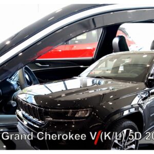 Heko ΑΝΕΜΟΘΡΑΥΣΤΕΣ ΓΙΑ JEEP GRAND CHEROKEE WL 5D 2021+ ΣΕΤ ΑΥΤΟΚΙΝΗΤΟΥ ΑΠΟ ΕΥΚΑΜΠΤΟ ΦΙΜΕ ΠΛΑΣΤΙΚΟ HEKO - 4 ΤΕΜ.