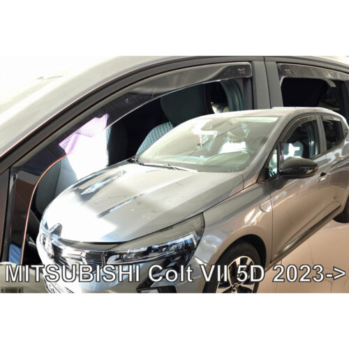 Heko ΑΝΕΜΟΘΡΑΥΣΤΕΣ ΓΙΑ MITSUBISHI COLT 5D 2023+ ΖΕΥΓΑΡΙ ΑΠΟ ΕΥΚΑΜΠΤΟ ΦΙΜΕ ΠΛΑΣΤΙΚΟ HEKO – 4 ΤΕΜ.